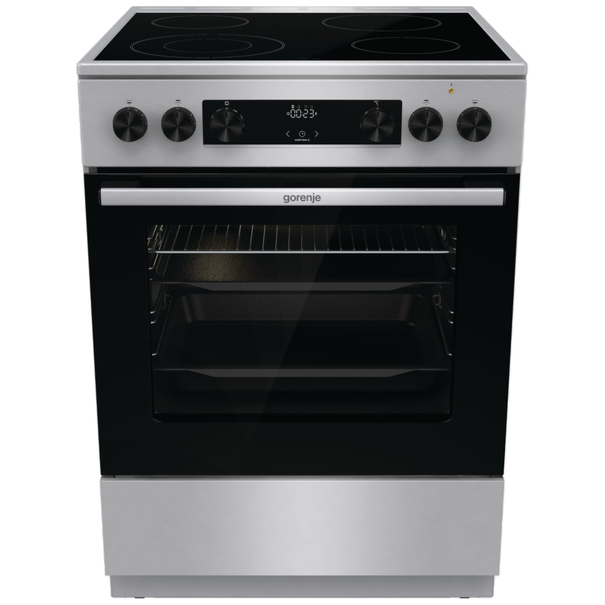 Отдельностоящая плита Gorenje GECS6C70 (Нержавеющая сталь)