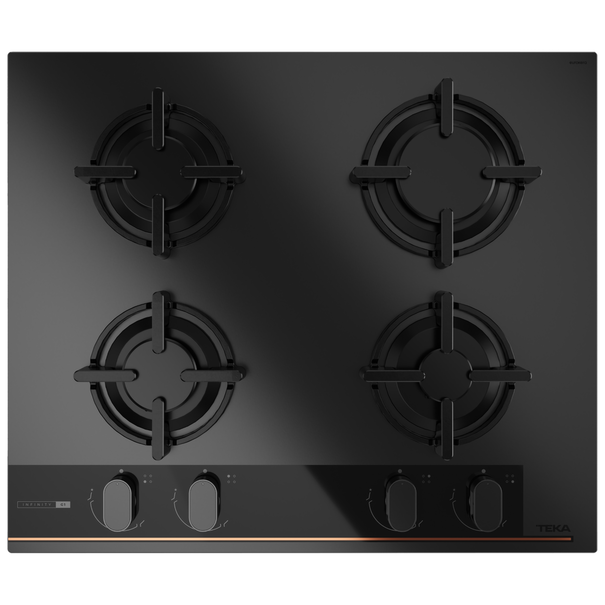 Газовая варочная панель Teka GBC 64-G1 GBN Infinity Matt Black (Черный матовый)