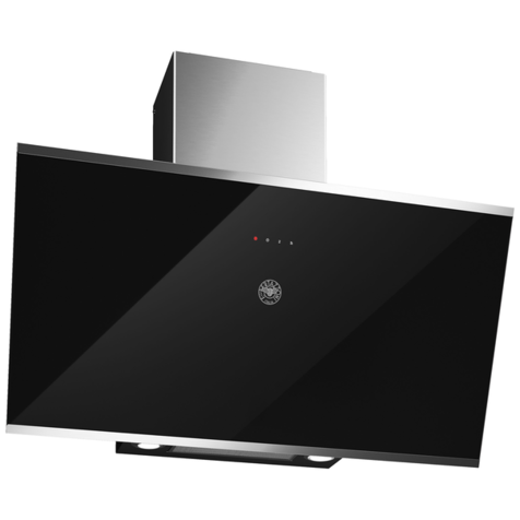 Наклонная вытяжка Bertazzoni KV90MOD1NA (Черный)