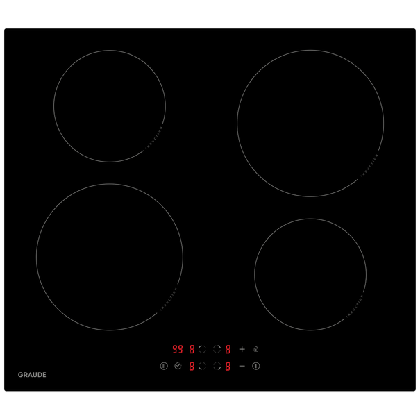 Индукционная варочная панель GRAUDE IK 60.0 (Черный)