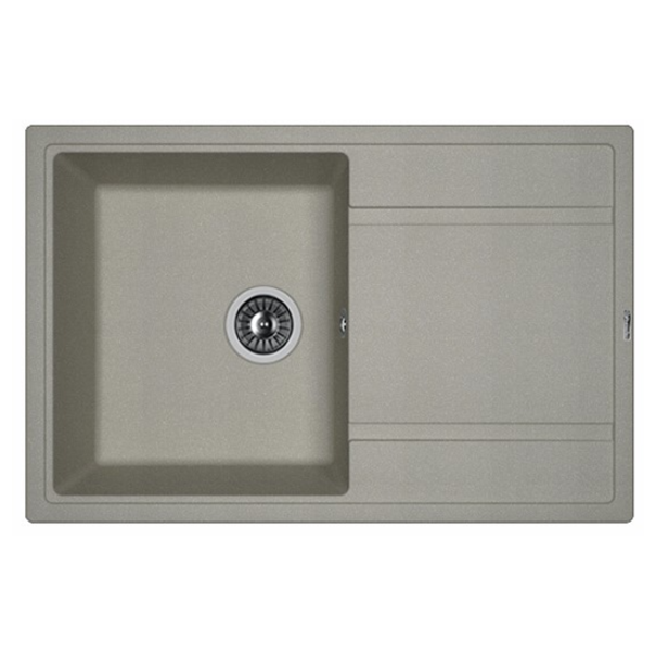 Кухонная мойка Florentina ЛИПСИ 780 (Серый шелк)