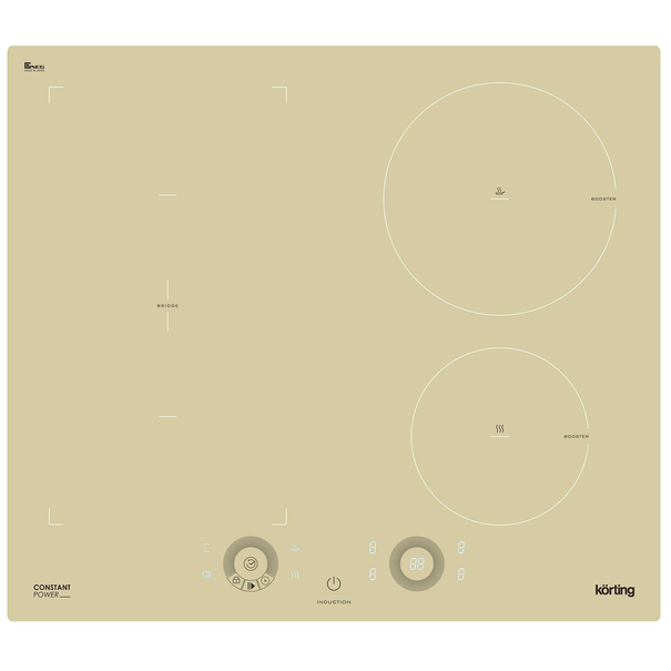 Индукционная варочная панель Korting HIB 64760 Smart (Бежевый)