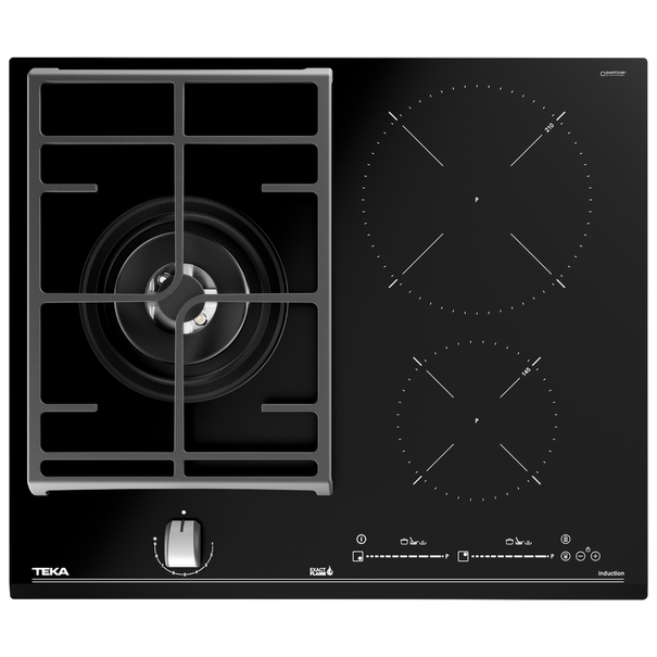 Комбинированная варочная панель Teka HYBRID JZC 63312 ABN (Черный)