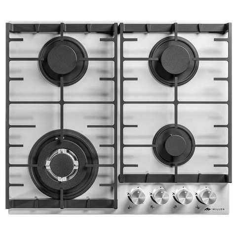 Газовая варочная панель MILLEN MGHG 602 (Белый)