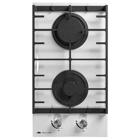Газовая варочная панель MILLEN MGHG 301 (Белый)