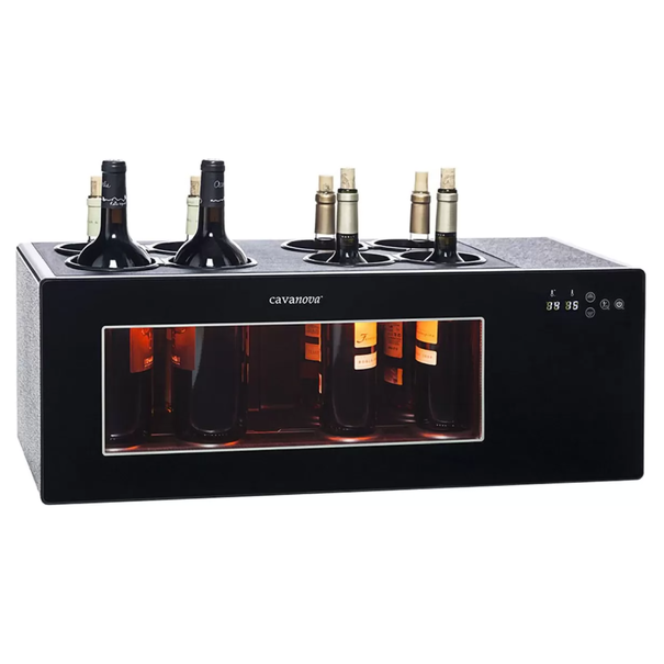 Охладитель вина Cavanova OW8CS (Черный)