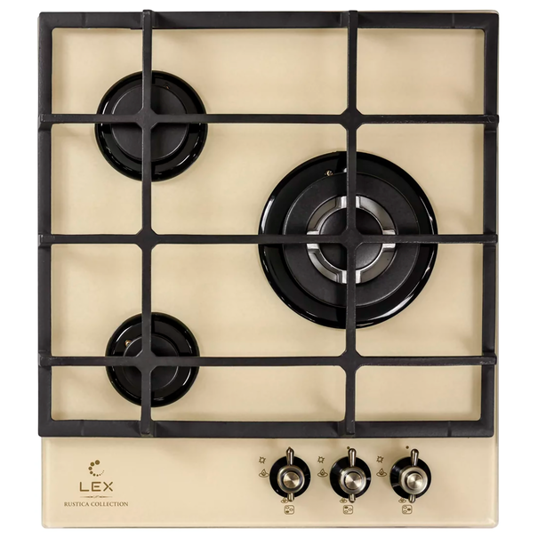 Газовая варочная панель LEX GVG 431C (Бежевый)