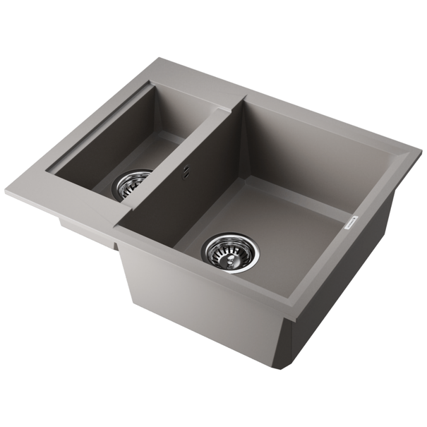 Кухонная мойка OMOIKIRI Sakaime 60-2 (Leningrad Grey)
