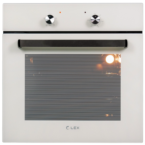 Электрический духовой шкаф LEX EDM 040 (Античный белый)