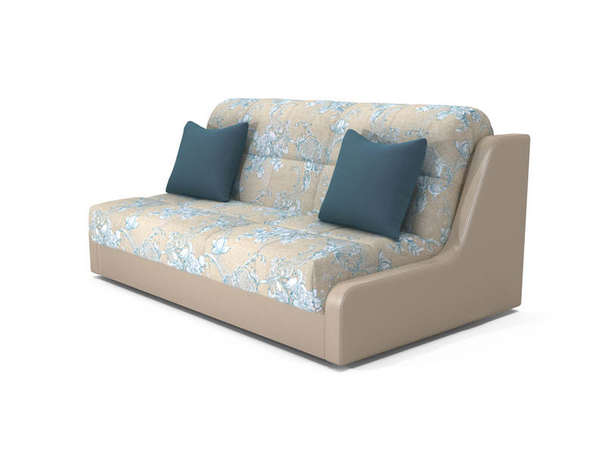 Диван    Персей Amely blue с бельевым коробом