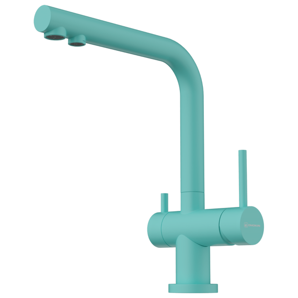 Смеситель для кухни OMOIKIRI Nagano (Azur Blue)