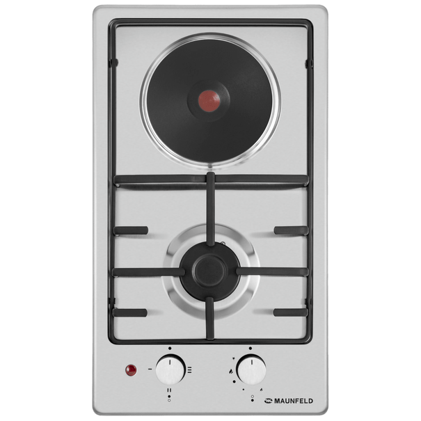 Комбинированная варочная панель MAUNFELD EEHS.32.3E .KG (Нержавеющая сталь)