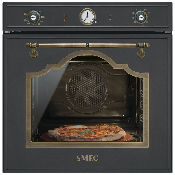 Электрический духовой шкаф Smeg SFP750 (Антрацит)