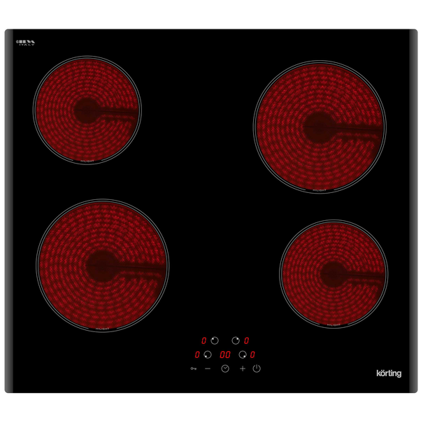 Электрическая варочная панель Korting HK 60003 (Черный)