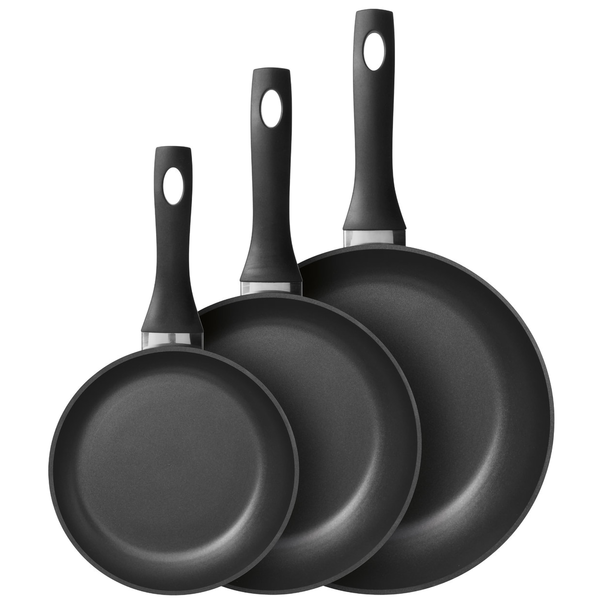 Набор сковород (3 предмет) BergHOFF Essentials 1100097 (Черный)