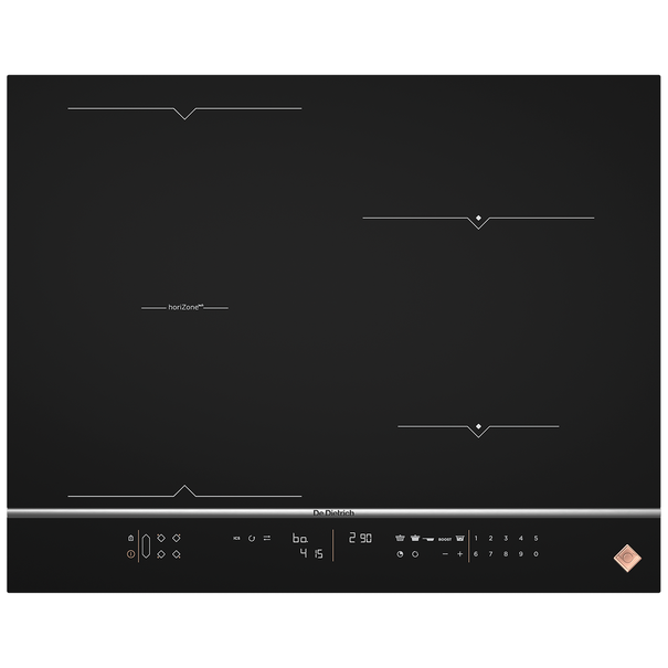 Индукционная варочная панель De Dietrich DPI7686 (Черный)