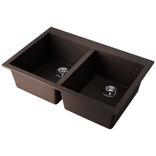 Кухонная мойка OMOIKIRI Bosen 80-2 (Темный шоколад)