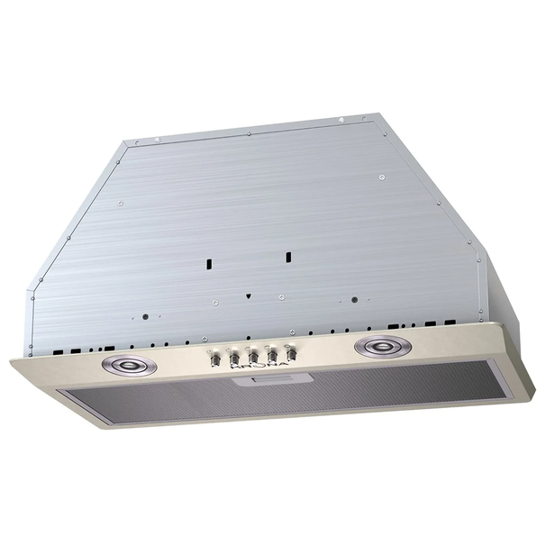 Полновстраиваемая вытяжка Krona RUNA 600 PB (Слоновая кость)