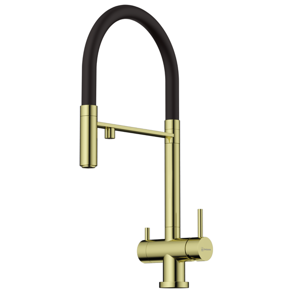 Смеситель для кухни OMOIKIRI Kanto (Светлое золото)