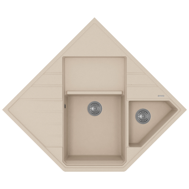 Кухонная мойка Florentina БОМБЕЙ (Бежевый)