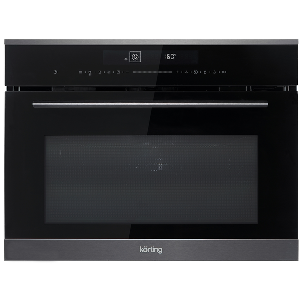 Компактный духовой шкаф с свч Korting OKB 3250 G MW (Черный)