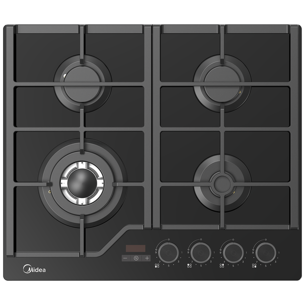 Газовая варочная панель Midea MG697TTG (Черный)