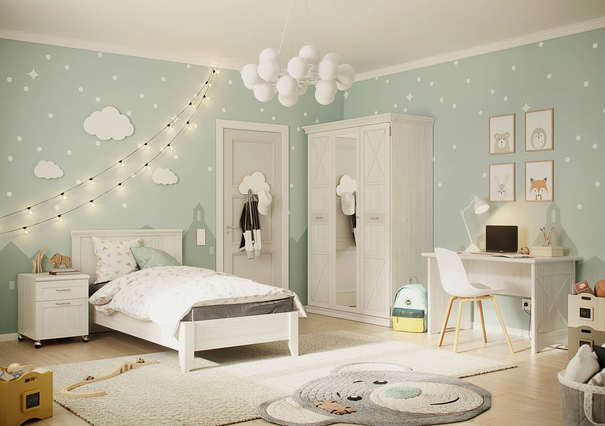 Комплект мебели для детской Кантри (4 элемента)