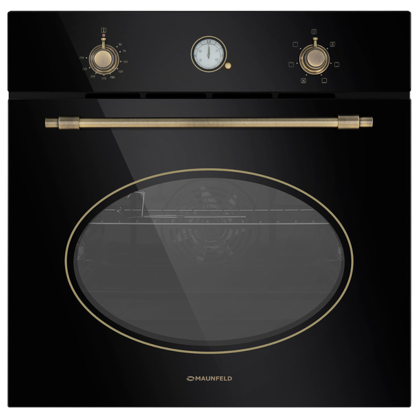 Электрический духовой шкаф MAUNFELD EOEFG.566R .RT (Черный)