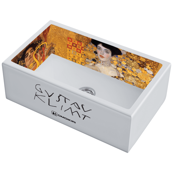 Кухонная мойка OMOIKIRI Mikura 76-Klimt (Белый)