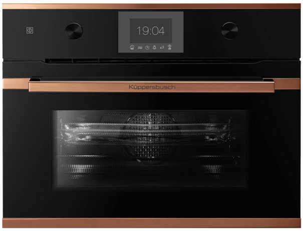 Компактный духовой шкаф с свч Kuppersbusch CBM 6350.0 S7 Copper (Черный)