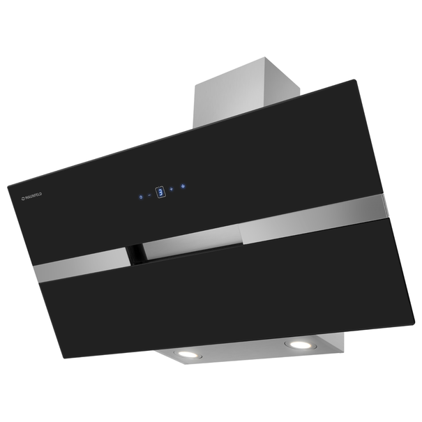 Наклонная вытяжка MAUNFELD Mersey 90 (Черный)