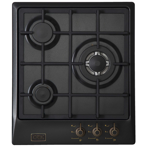 Газовая варочная панель Korting HG 465 CTR (Черный)