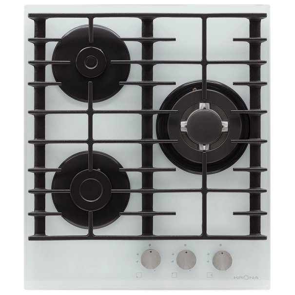 Газовая варочная панель Krona HAGEL 45 W (Белый)