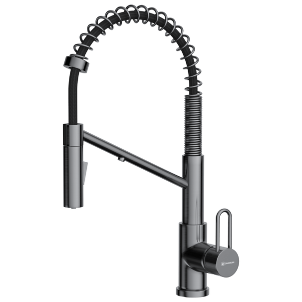 Смеситель для кухни OMOIKIRI Mikawa 2 Plus-SB (Вороненая сталь)