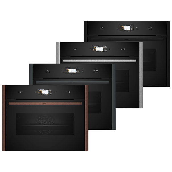 Компактный духовой шкаф с паром NEFF C29FS3AY0 (Черный (Без фурнитуры))