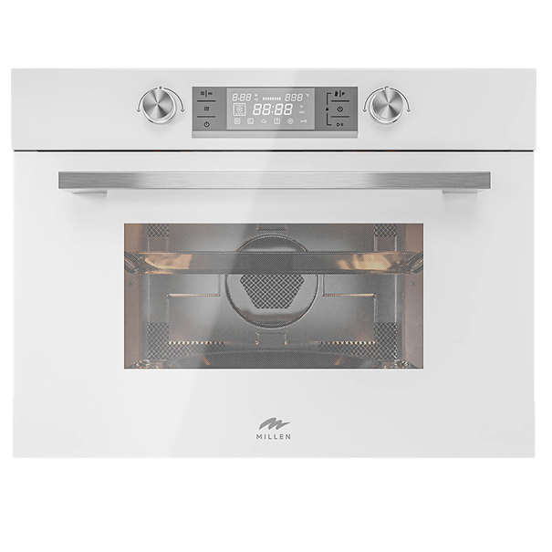 Компактный духовой шкаф с свч MILLEN MEOM 045 (Белый)