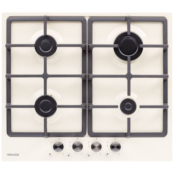 Газовая варочная панель GRAUDE GS 60.1 M (Бежевый)