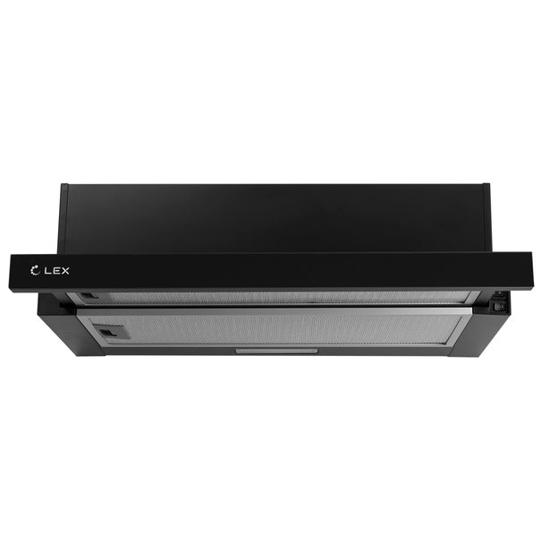 Вытяжка с выдвижным экраном LEX HUBBLE G 600 (Черный)