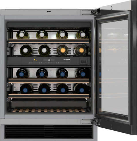 Встраиваемый винный шкаф Miele KWT6322UG (Нержавеющая сталь)