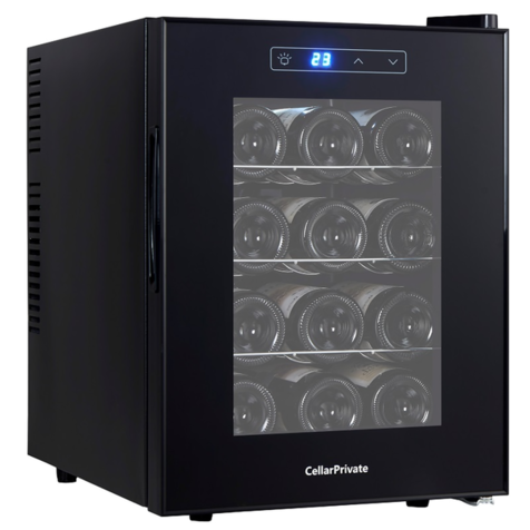 Винный шкаф Cellar Private CP012 (Черный)