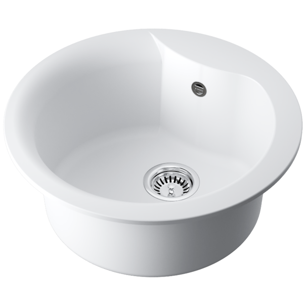 Кухонная мойка OMOIKIRI Yasugata 48R (Белый)