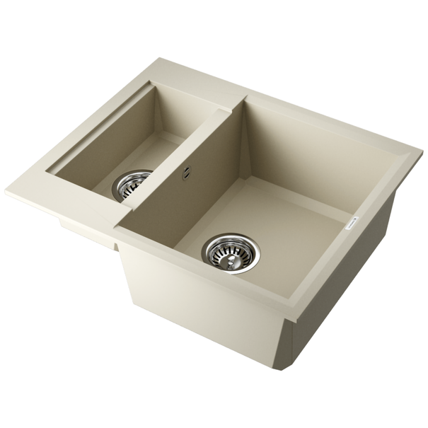 Кухонная мойка OMOIKIRI Sakaime 60-2 (Ваниль)
