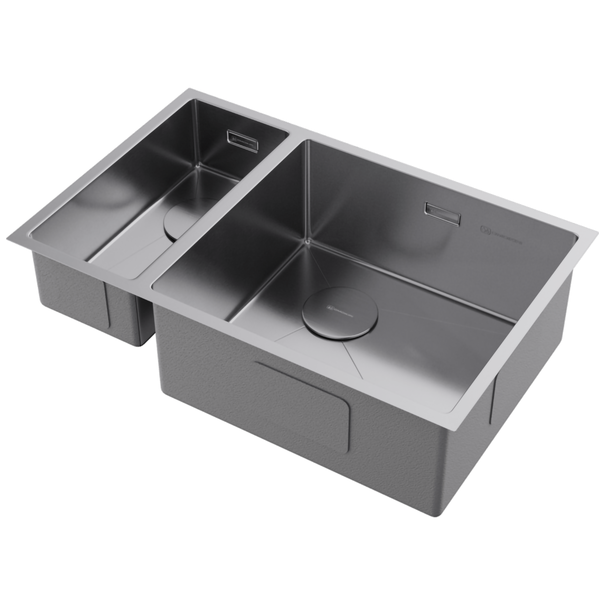 Кухонная мойка OMOIKIRI Taki 69-2-U/IF Side-R (Нержавеющая сталь)