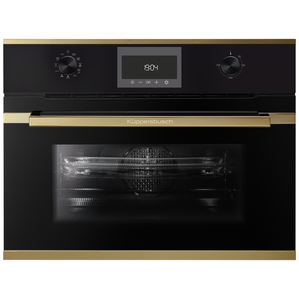 Компактный духовой шкаф с свч Kuppersbusch CBM 6330.0 S (Gold)