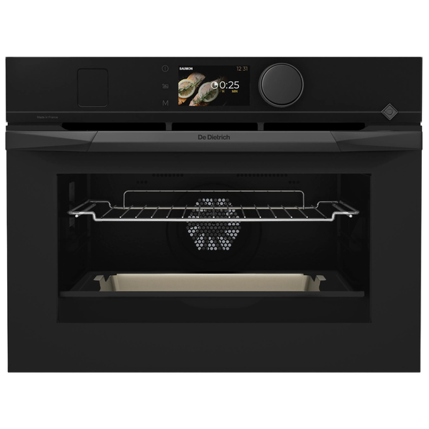 Компактный духовой шкаф с паром De Dietrich DKR4741 (Черный)