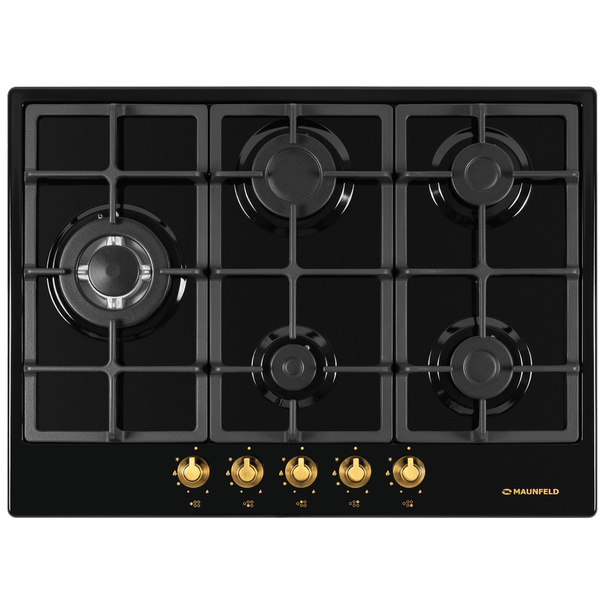Газовая варочная панель MAUNFELD EGHE.75.33C .R/G (Черный)
