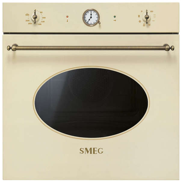 Электрический духовой шкаф Smeg SFP805 (Кремовый)
