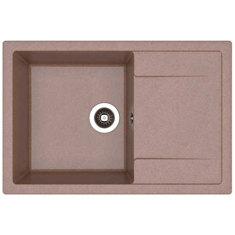 Кухонная мойка Dr. Gans ТЕХНО 860 (Терракота)