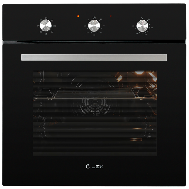 Электрический духовой шкаф LEX EDM 070 (Черный)