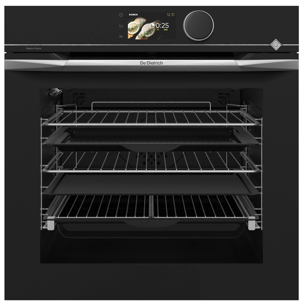 Электрический духовой шкаф De Dietrich DOP4746 T (Черный / Нержавеющая сталь)